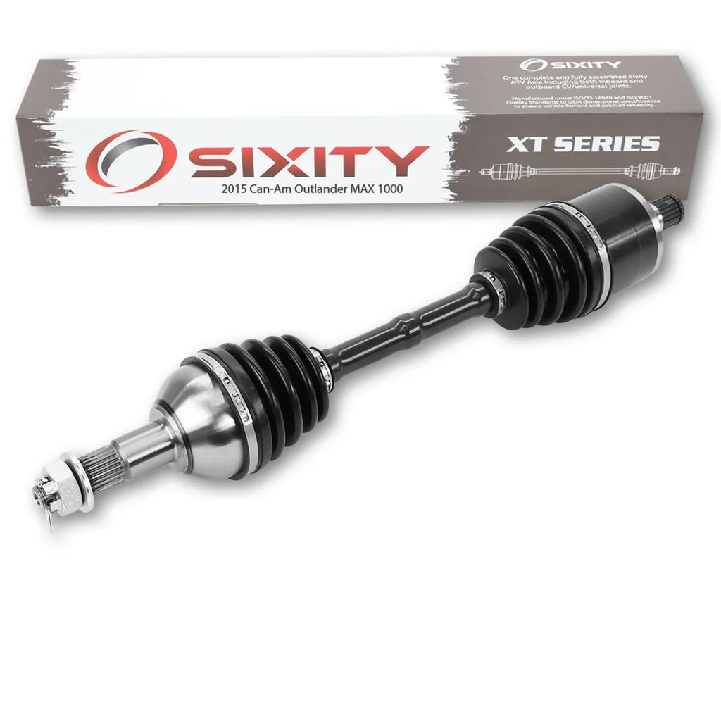 Sixity with Left 4X4 compatible Can-Am MAX Axle Rear - 2015 XT 1000 Outlander EFI