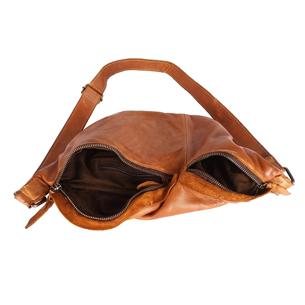 Bag Vintage Purse Women Leather Handbag Western NM Pack Fanny Handmade Mind Nmbgm149B Never Genuine Cowhide