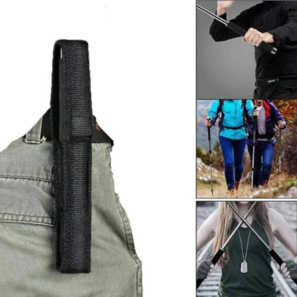 Lightweight Sections Storage Trekking Poles Hiking Adjustable Sticks, Bag, with Three Collapsible Walking Jademall Poles,