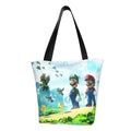 Women's Luigi Large Tote Mario Shoulder Business For Handbag Capacity Work Beach Cartoon School Shopping Bag Super Travel