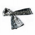 Scarf/Wrap/Shawl Small - Silk Print Natural Leopard Simple Blando