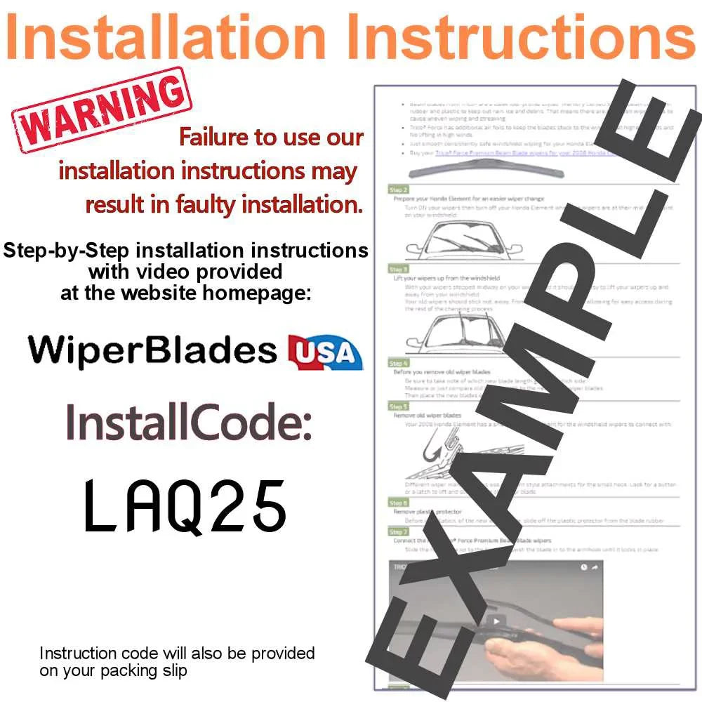 Performance w/Rear of 2020 (Set 3) Wiper Wipers Explorer Beam Ford