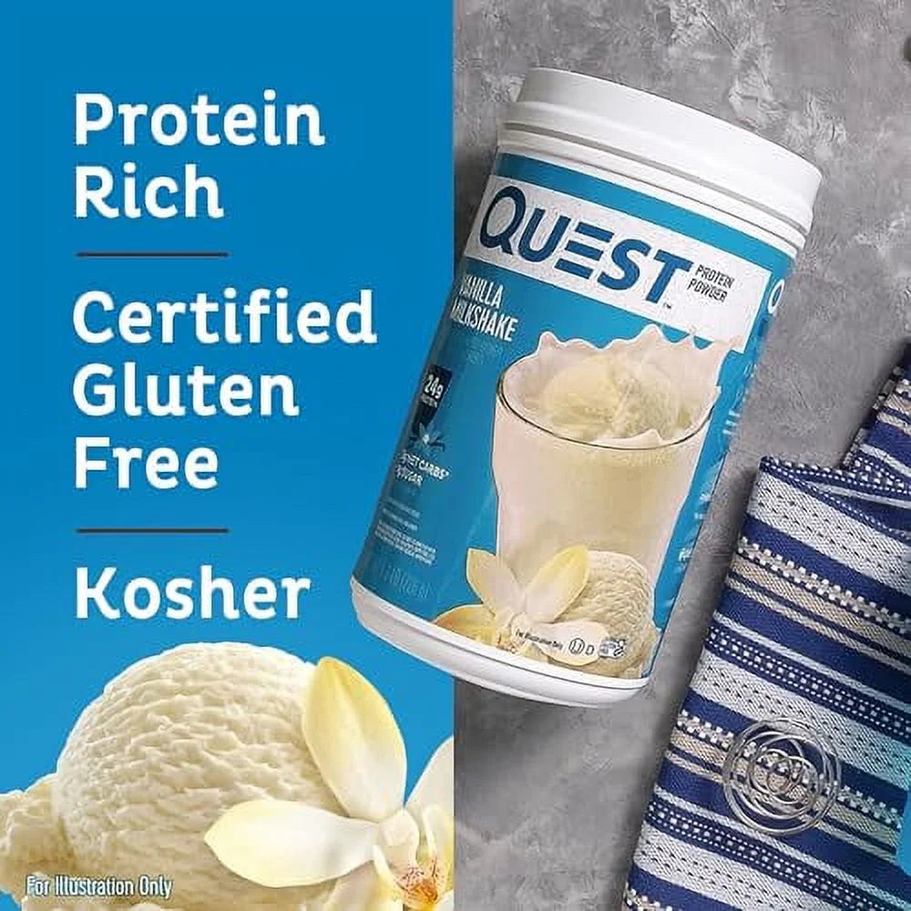 Protein, lb., 1.6 Quest 25.6 Vanilla 24g Milkshake, oz Powder, Protein