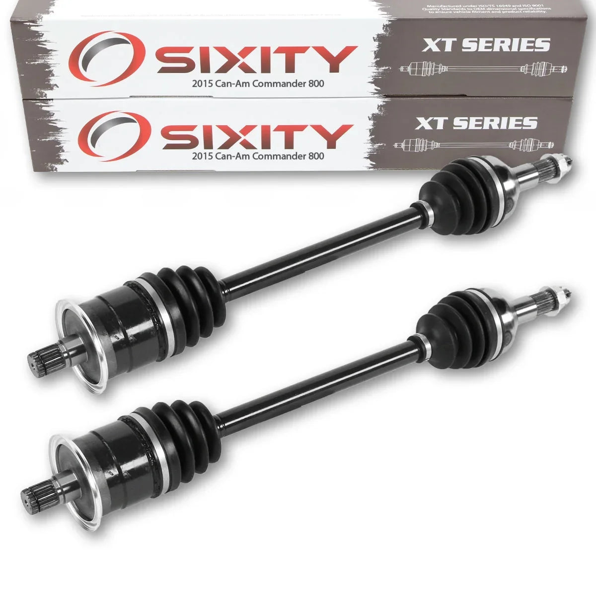 Commander compatible Right Rear STD 2015 XT with pc Left DPS Can-Am 4X4 XT Axle Sixity 2 800 -