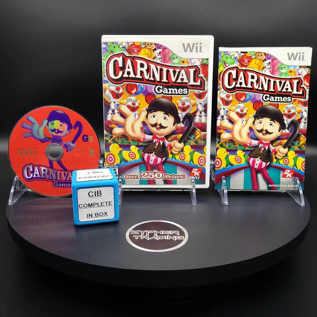 Games Carnival Wii Nintendo |