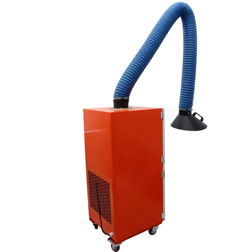 Smoke Welding Purifier Extractor Arm Single 220V INTBUYING Fume Mobile