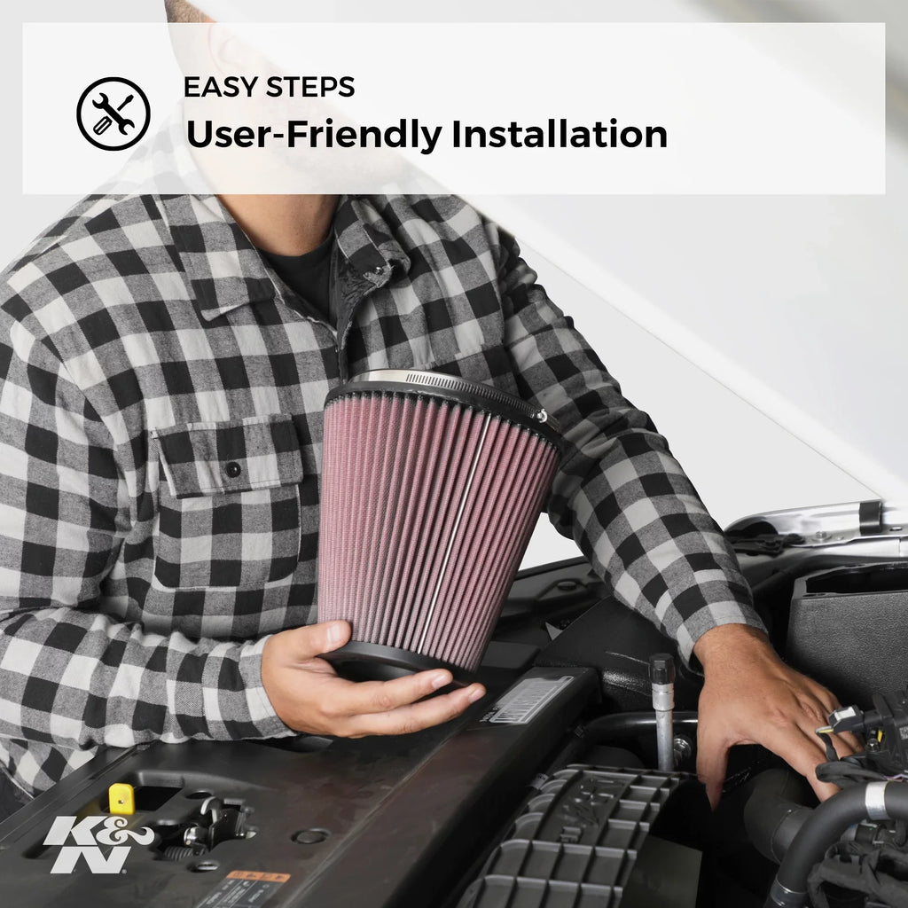 High E-3450 K&N Premium, Replacement Filter, Engine Air Filter: Duty: Washable, Heavy Industrial Performance,