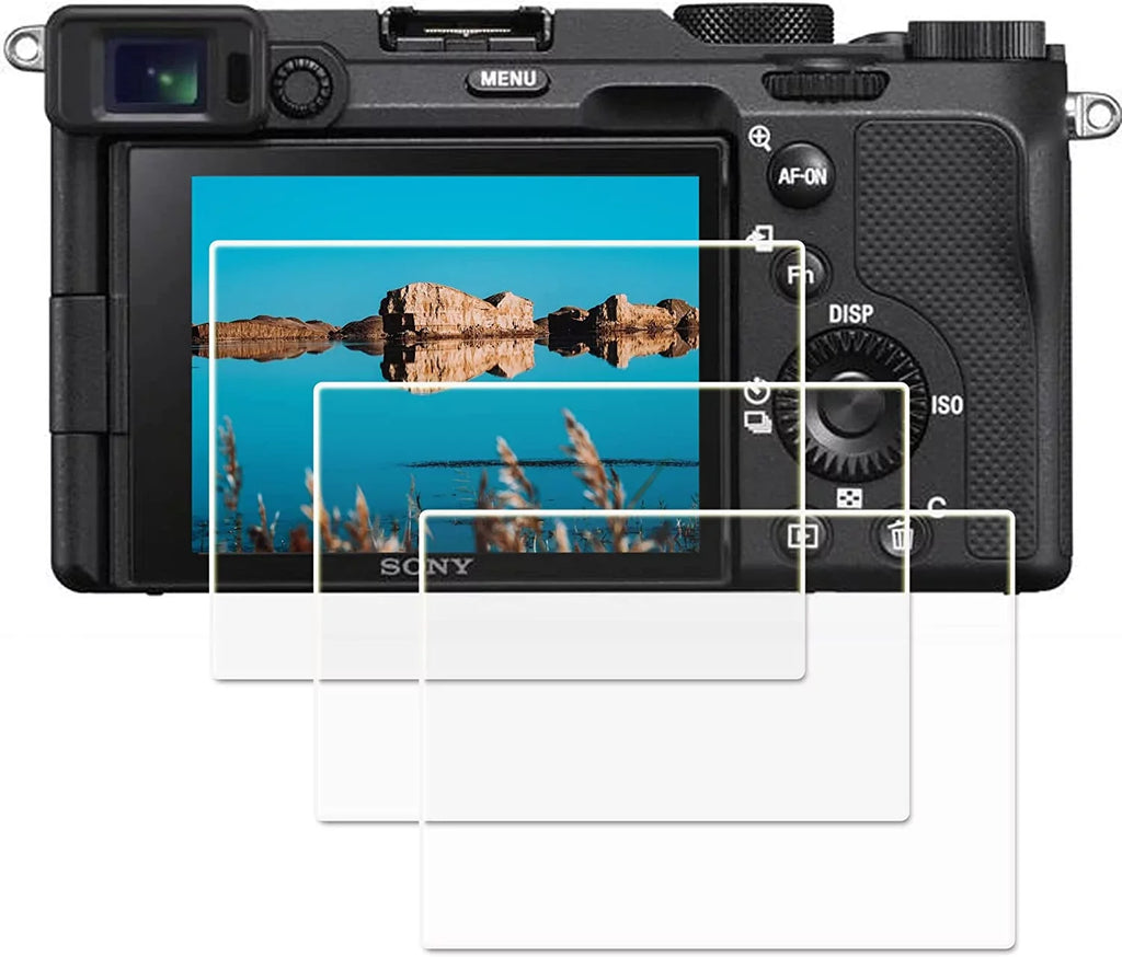 LCD Protectors Film Glass Packs), Cover (3 rx10 a7C iv Alpha Protection Screen Sony for a7C Tempered Alpha Compatible