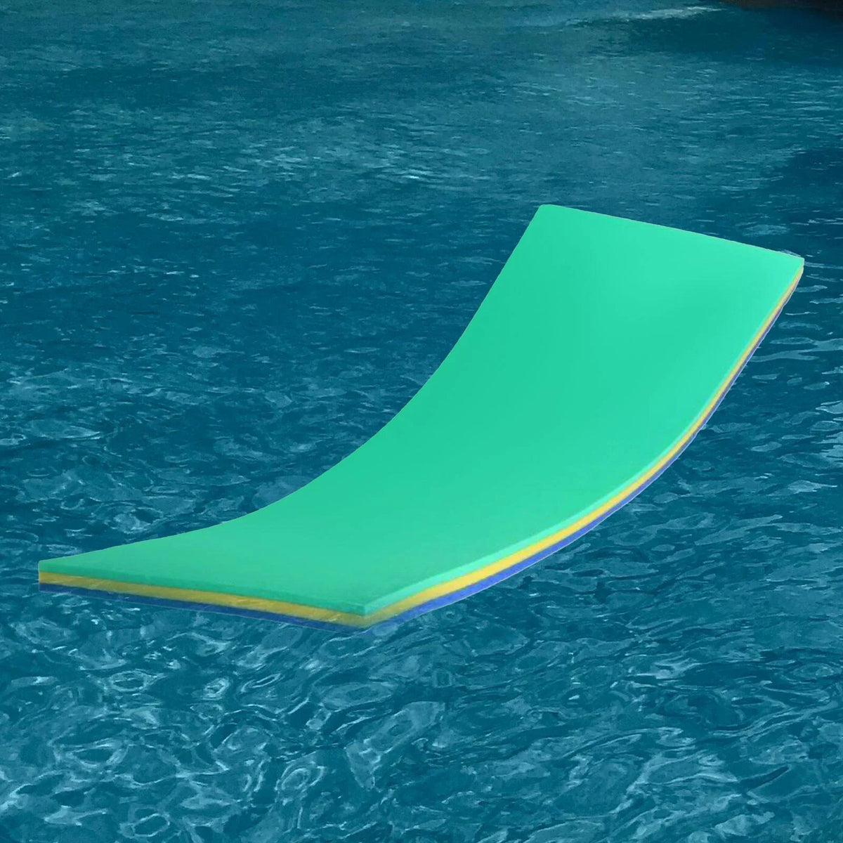 Pool Floats Relaxing Water Tear Yellow Resistant 3 Mat GARENDE for Raft Layer