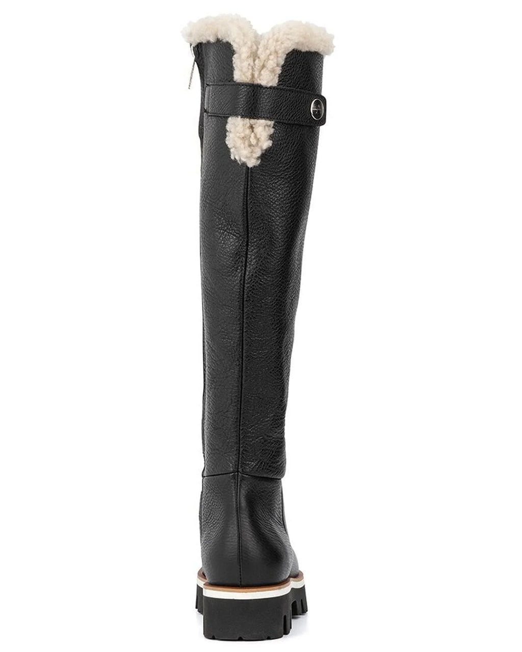 Leather Black Boot, Mya 10.5, Aquatalia Weatherproof