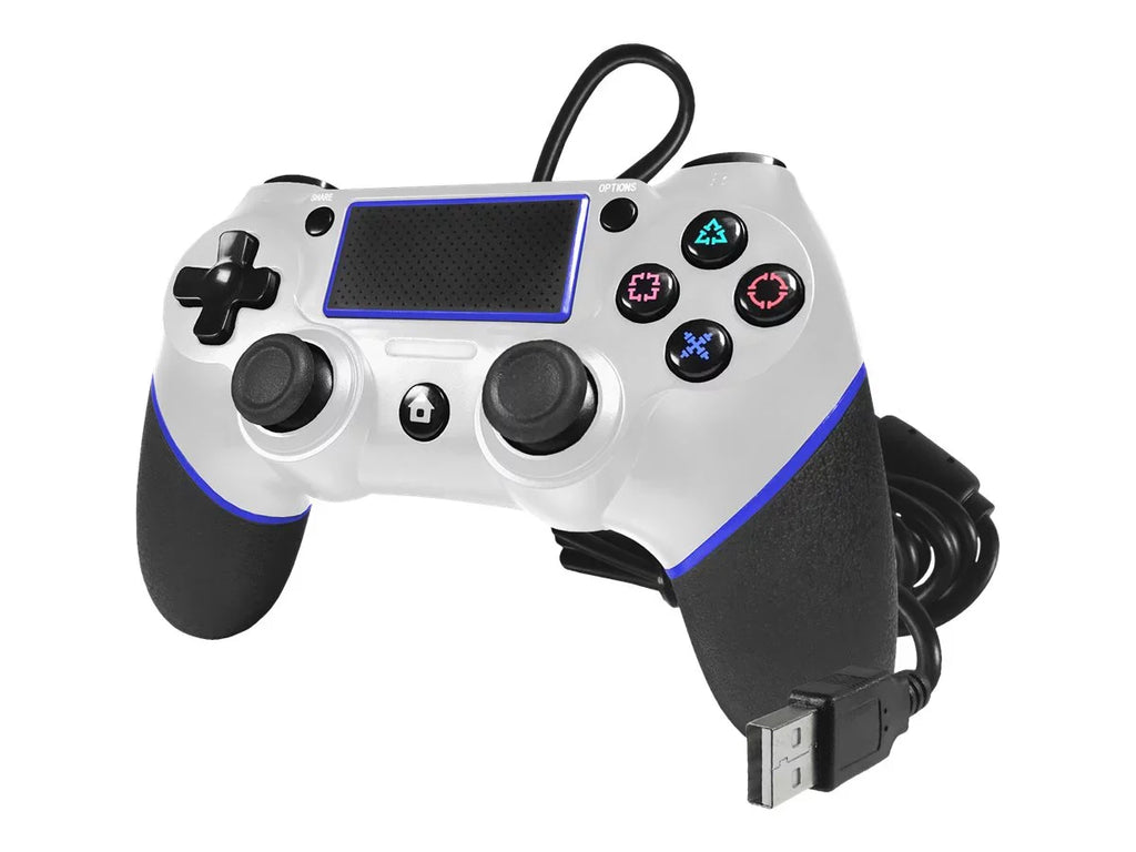 '- Champion 4 Tech Sony TTX white for wired - Gamepad - - PlayStation