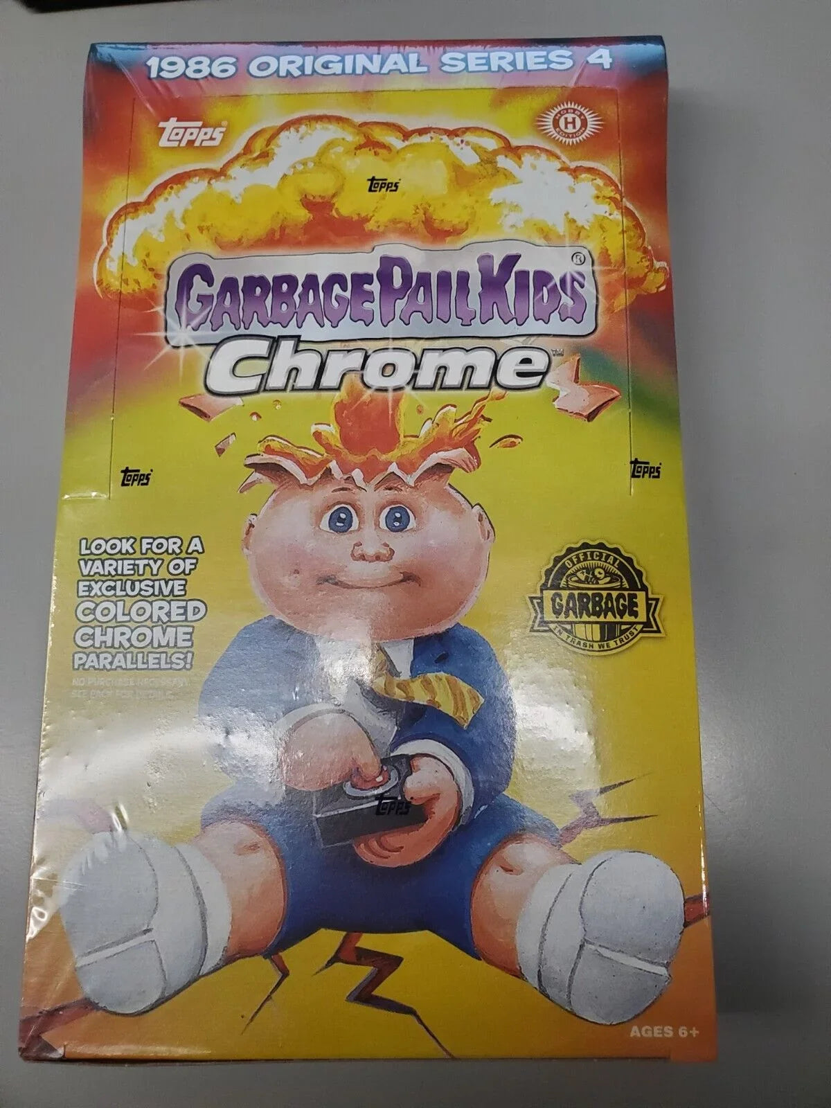 Garbage Topps Hobby 2021 Pail Chrome Kids Box