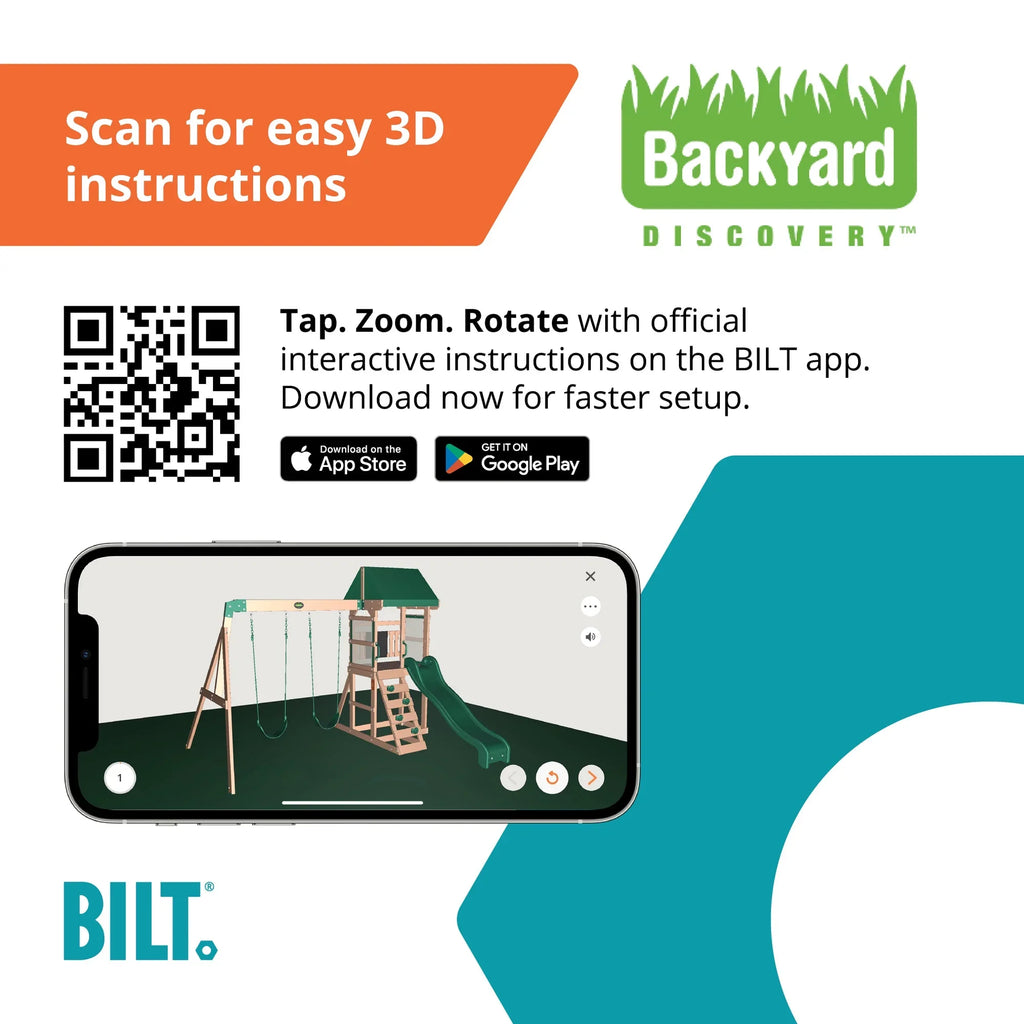 Backyard Buckley Swing Hill Discovery Set