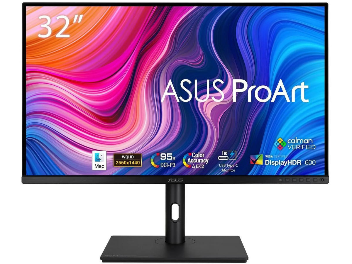 2, E USB-C Monitor Power 32" 1440), DCI-P3, 1440P Display 95% USB Delivery, ProArt HDMI, (PA328CGV) (2560 Verified, sRGB/Rec.709, 3.1 < C-c Delta 165Hz, - QHD ASUS Calman 100% IPS, x DisplayPort, Hub,