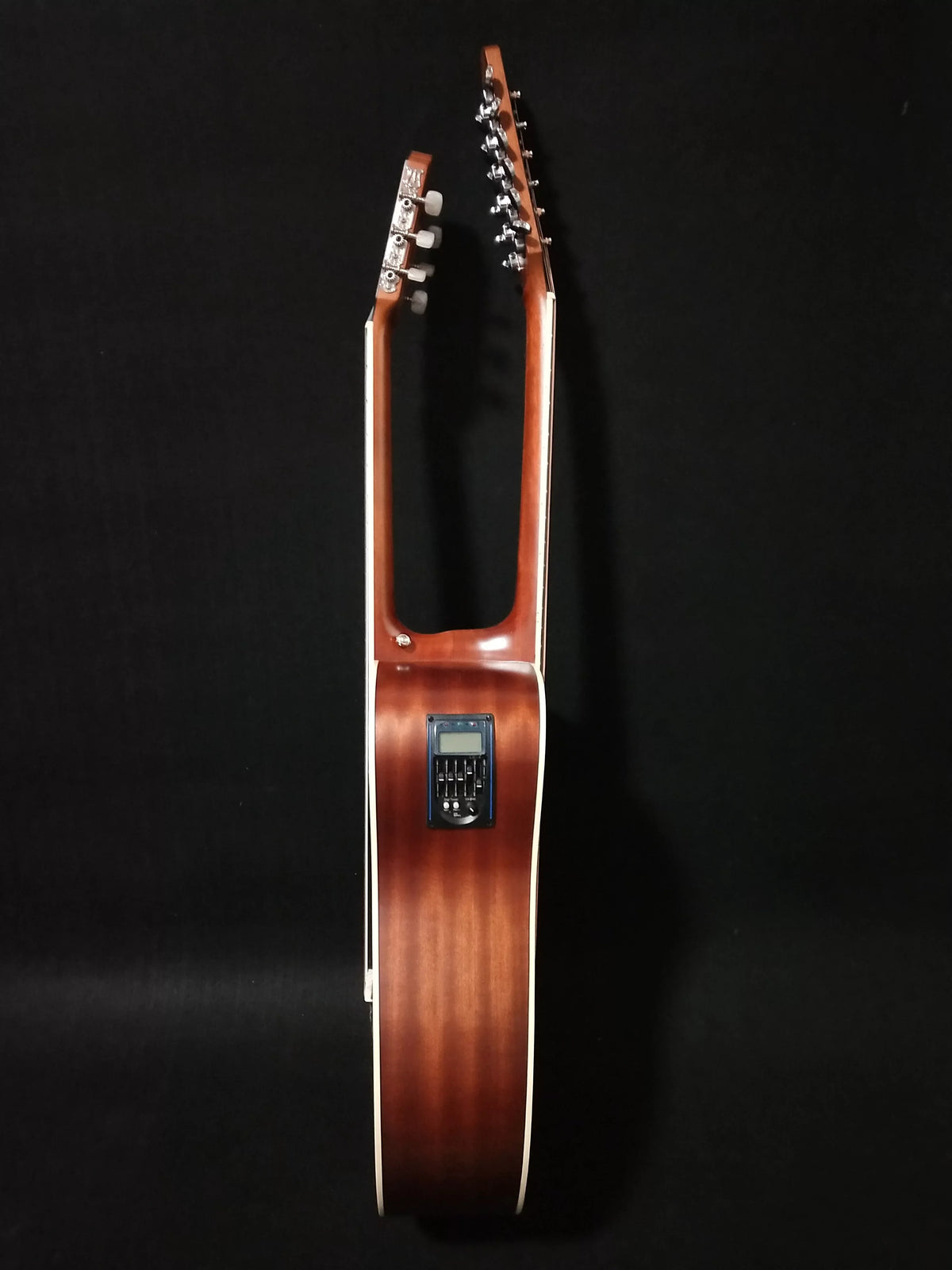 2021 12/6 Double Sunset Busuyi Guitar PT Sided Double Neck, Strings Acoustic