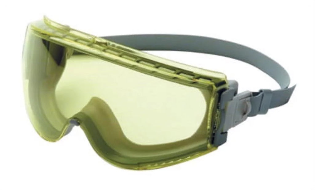 Goggles With Splash Uvex And Amber Gray Anti-Fog Lens Uvextreme Stealth by Headband Neoprene Frame, Honeywell Impact