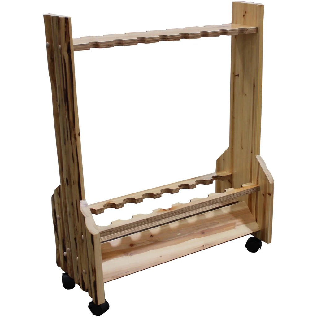 Rolling Rod Rush Double Storage Creations Sided Creek Fishing Rack 16