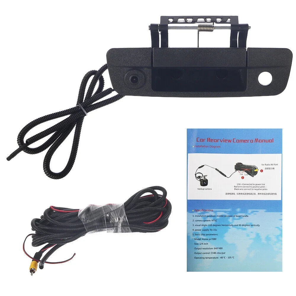 Ram for Dodge Upgrade & 2500 – Handle Backup Camera (10-19) (09-17) 3500 1500 Tailgate Your with Designed a