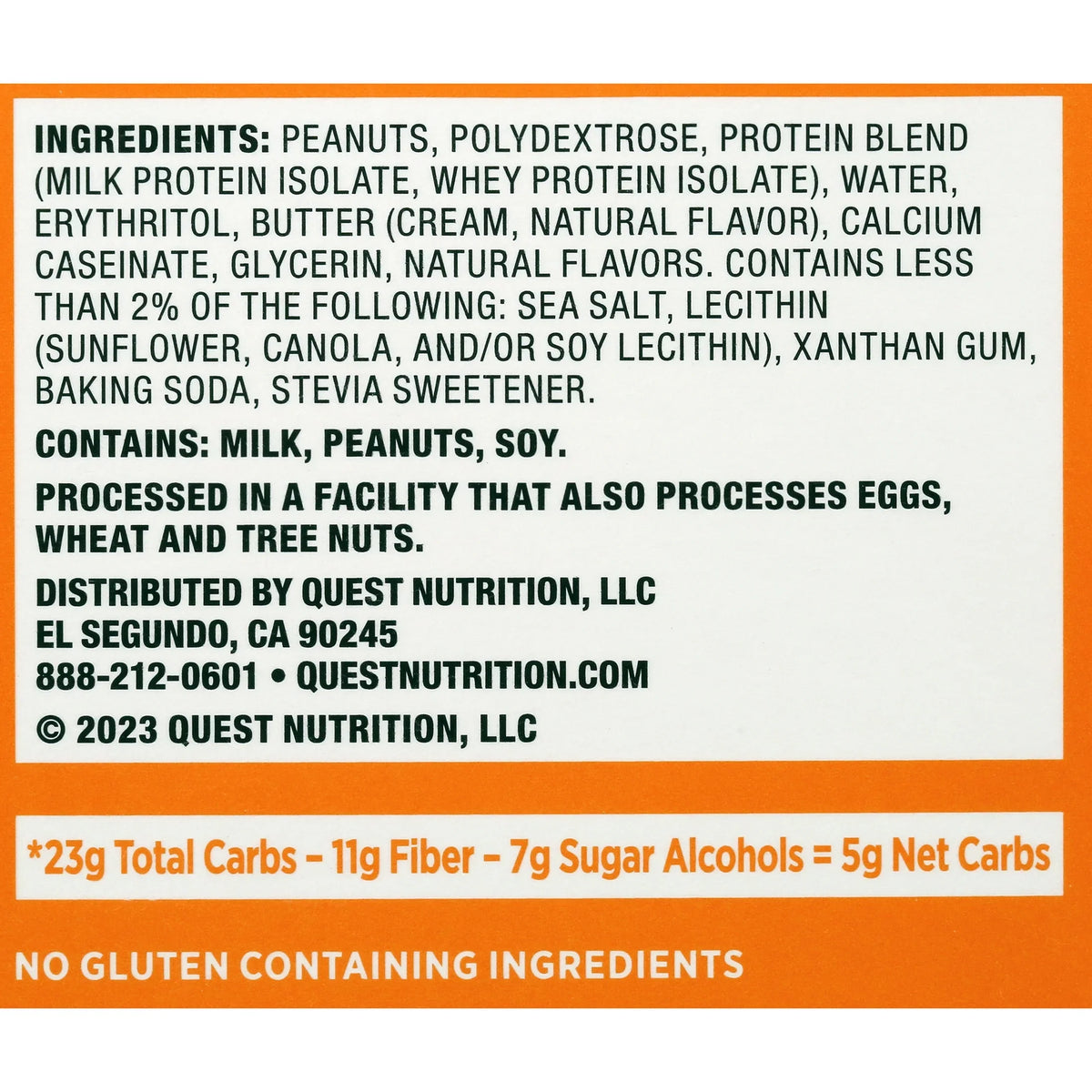 Protein Cookie, Quest Ct Peanut 15g Protein, Butter, 12