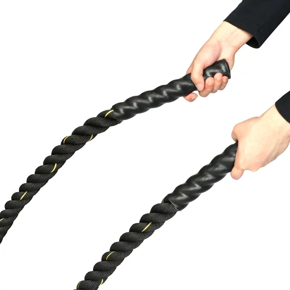 Mount Dacron Rope Battle Diameter Poly Rope Sleeve Protective in 1.5 ft Training 30 with Length, and Wall