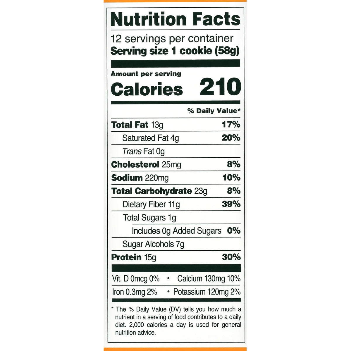 Protein Cookie, Quest Ct Peanut 15g Protein, Butter, 12