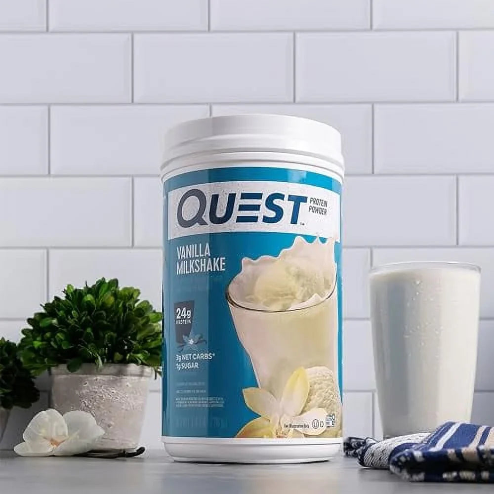 Protein, lb., 1.6 Quest 25.6 Vanilla 24g Milkshake, oz Powder, Protein