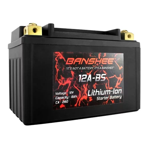 Battery GS Banshee YT12A-BS 280 Compatible PowerSonic Yacht GT12A-BS, Powersports Motocross M32ABS, CCA Ion Lithium Yuasa PTX12A-BS, Sealed with 12V CT12A-BS,