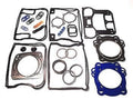 Harley bore & End with Upper 1984-91 Set Compatible Carbon Gasket Top w/Teflon or Head 1340 Gaskets Evo Big