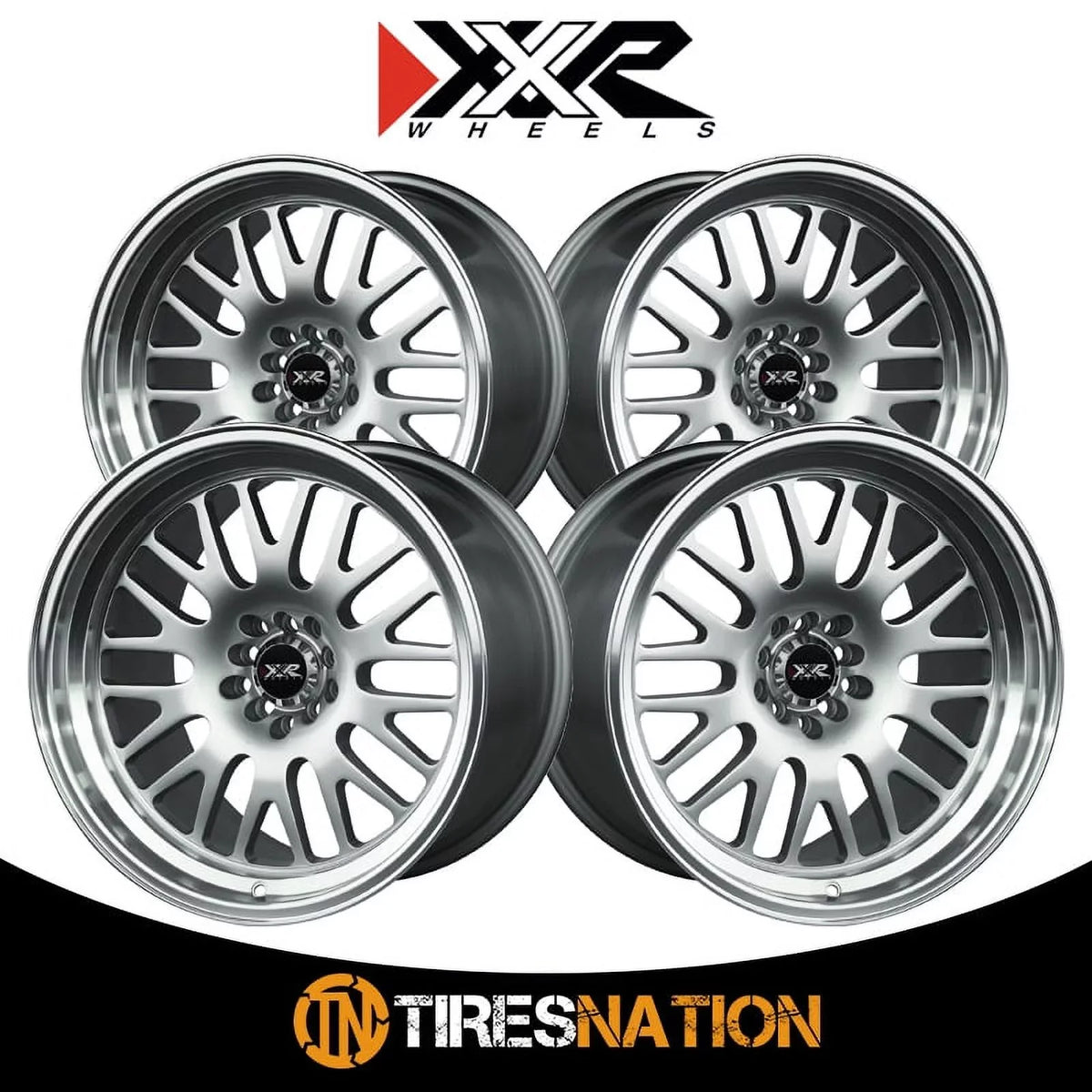 16x8 / 531 20et 4x100/4x114.3 Hyper XXR Wheel ML Silver