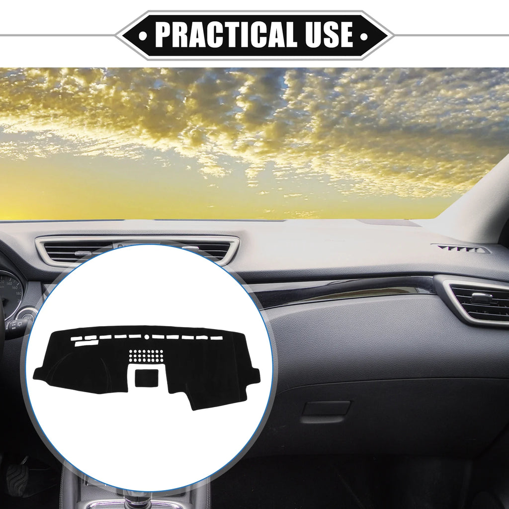 F150 Compatible for 2015-2020 Cover Ford Polyester Mat Center Bargains Unique Protective Dashboard Car Console